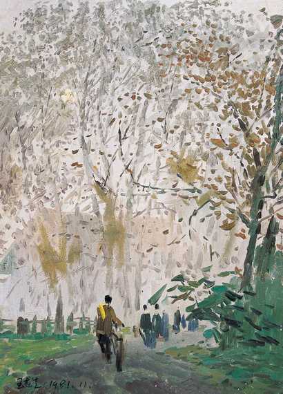 王龙生 1981年 风景